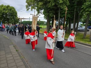 Traditionelle Fronleichnams-Prozession